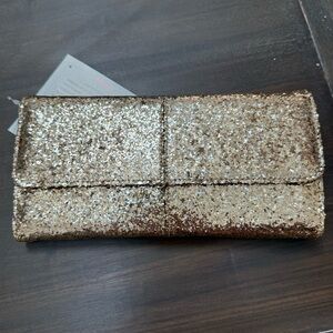 Thirty-One City Lights Clutch – Gold Glimmer ✨